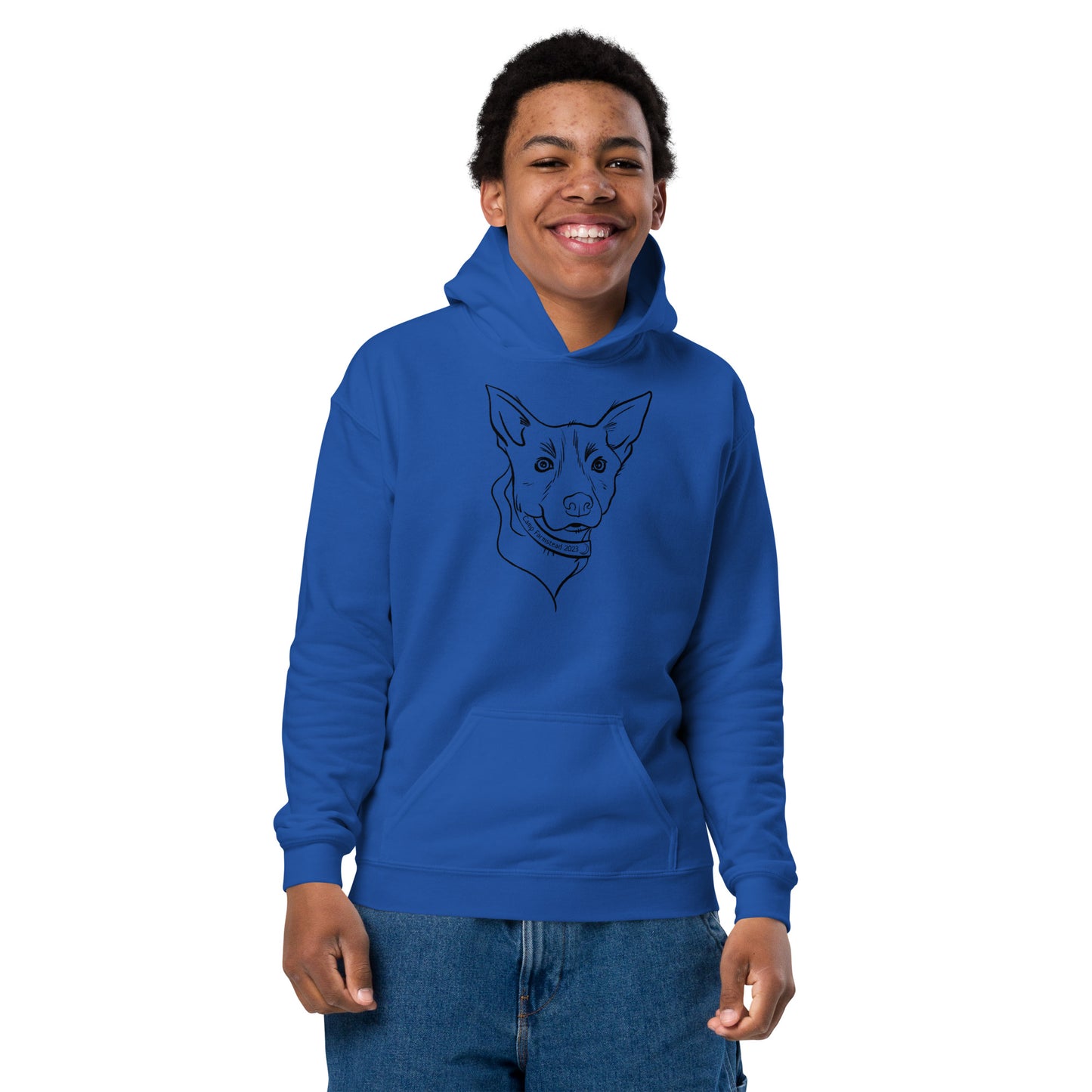 2023 Camp Farmstead Youth heavy blend hoodie