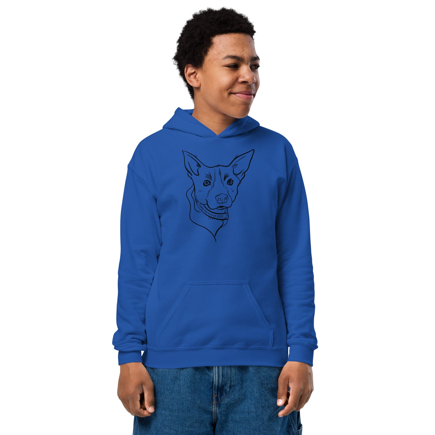 2023 Camp Farmstead Youth heavy blend hoodie