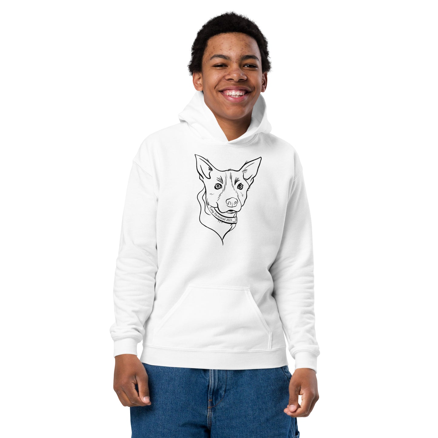 2023 Camp Farmstead Youth heavy blend hoodie