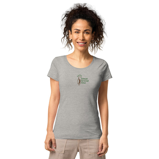 Asheville Farmstead School Women’s basic organic t-shirt